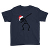 skeleton dabbing christmas Youth Tee