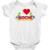 i love sochi Baby Onesie