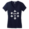christmas gift carpe dm Women's V-Neck T-Shirt