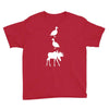 duck duck moose funny Youth Tee