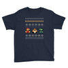 super mario chistmas Youth Tee