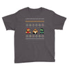 super mario chistmas ugly t shirts Youth Tee