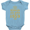 kings are born in 1959 Baby Onesie