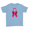 breast cancer pink ribbon Youth Tee