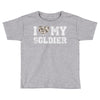 i love my soldier hunter camouflage Toddler T-shirt