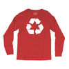 recycle symbol Long Sleeve Shirts