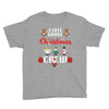 first grade christmas crew Youth Tee