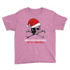 skull christmas Youth Tee