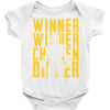 winner winner chicken dinner 3y Baby Onesie