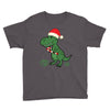 christmas dinosaur Youth Tee