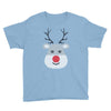 christmas reindeer rudolph Youth Tee
