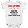 Pisces Woman Baby Onesie