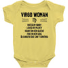 Virgo Woman Baby Onesie