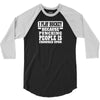 I Play Guitar Hockey Punching People Is Frowned Upon 3/4 Sleeve Shirt
