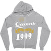 queens are born in 1999 Zipper Hoodie