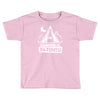 white ink camping is in tents funny Toddler T-shirt