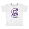 supporting the fighter, admiring the survivors, honoring the taken Toddler T-shirt