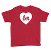 little mix logo heart Youth Tee