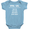 April Girl Baby Onesie