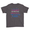 don't be jealous just because i'm a super cute november girl Youth Tee