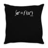 sex = fun sex equals fun Throw Pillow