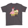 spongebob squarepants and patrick christmas Youth Tee