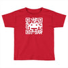 space alien qr code Toddler T-shirt