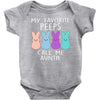 peeps bunnies Baby Onesie