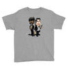 pulp fiction caricature ideal birthday gift present Youth Tee