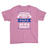 I've Been Called A Lot Of Names But Papa Is My Favorite Youth Tee