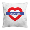 Grenfell Tower Throw Pillow
