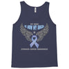 my hero is now my angel stomach cancer awareness Tank Top
