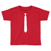 skinny white tie Toddler T-shirt
