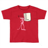 pink panther list Toddler T-shirt