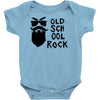 old school rock Baby Onesie