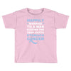 happily married to a man kicking the crap outta stomach cancer Toddler T-shirt