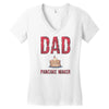 dad pancake maker Women's V-Neck T-Shirt