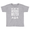 we are the weirdos mister Toddler T-shirt