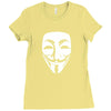 anonymous misteryous Ladies Fitted T-Shirt
