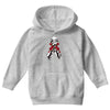 carcinoid cancer ribbon and rose Youth Hoodie