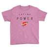 latina power with cute heart Youth Tee