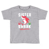 sister shark doo doo doo family matching Toddler T-shirt