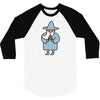 wizard pizza 3/4 Sleeve Shirt
