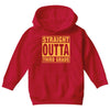 straight outta third grade Youth Hoodie