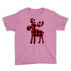 lumberjack reindeer Youth Tee