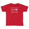 fast food funny Toddler T-shirt