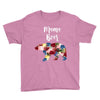 mama bear floral Youth Tee