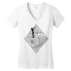 surf nose Women's V-Neck T-Shirt