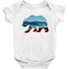 wild bear Baby Onesie
