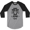 sorry this guy is already taken by a super sexy  june girl 3/4 Sleeve Shirt
